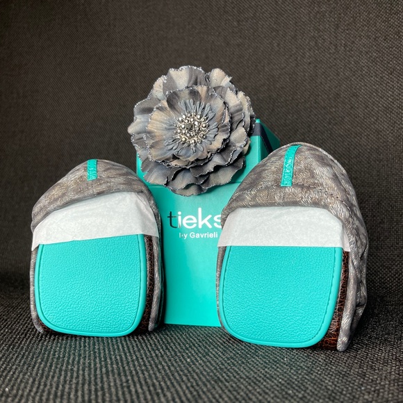 Tieks Black Leopard FLASH DEAL RARE LE NEW NIB RARE Print limited edition Size 8 - Picture 5 of 11